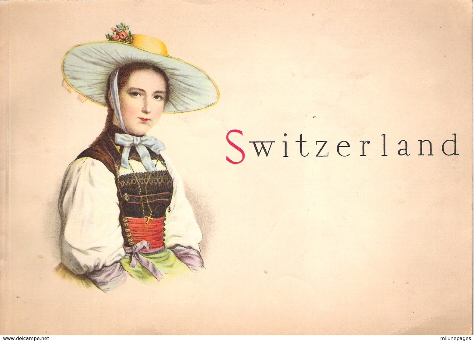 Schweiz SUISSE Switzerland By An Englishman Superbe Plaquette Port-folio 1937 Swiss Federal Railways - Europe