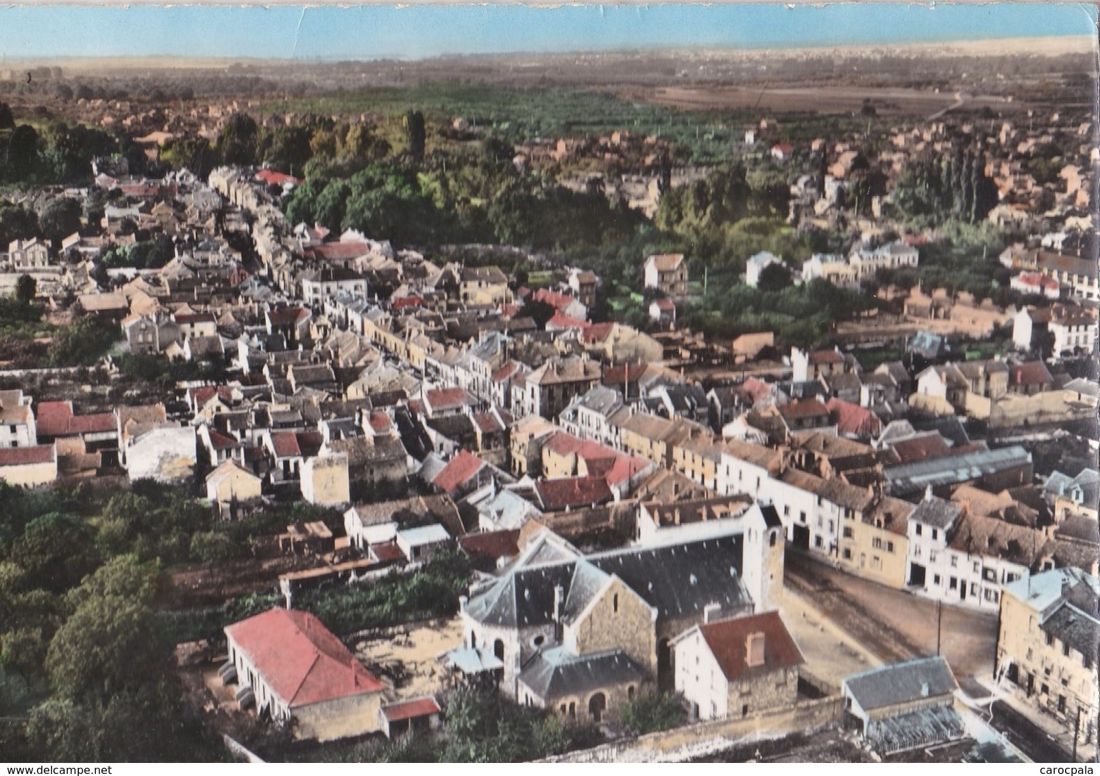 Carte 1960 FRANCONVILLE / VUE GENERALE - Franconville