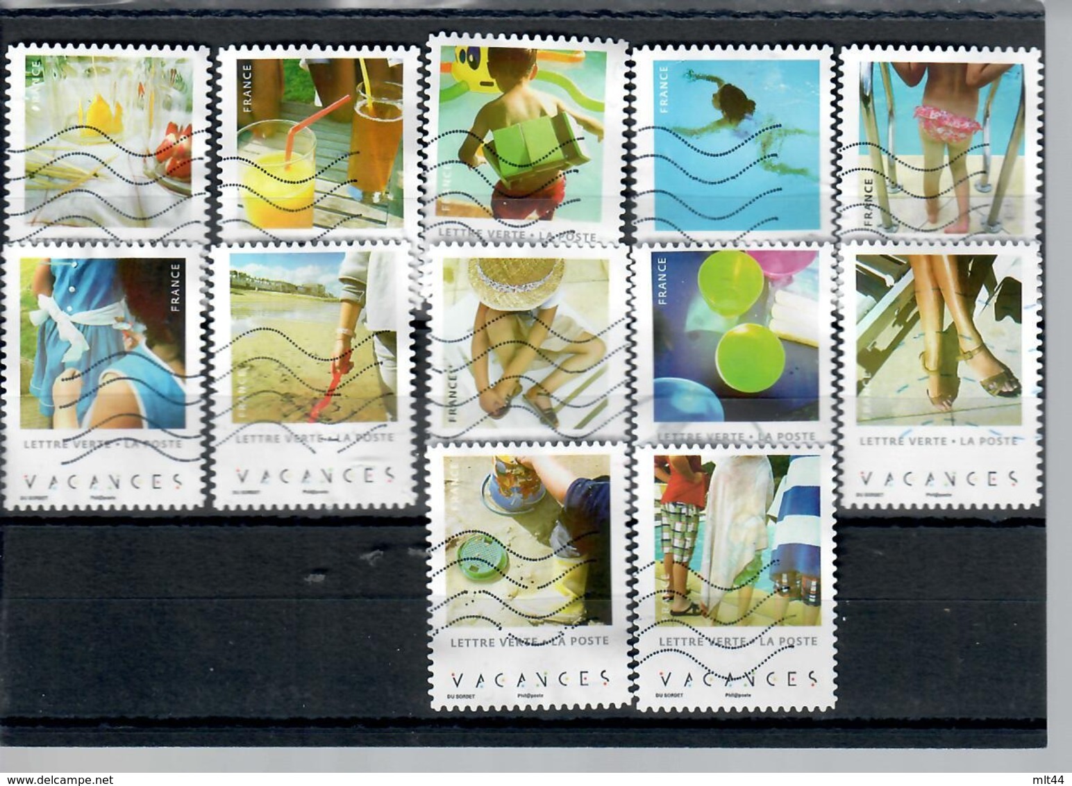 120-serie Vacances 2019 (complete) - Used Stamps