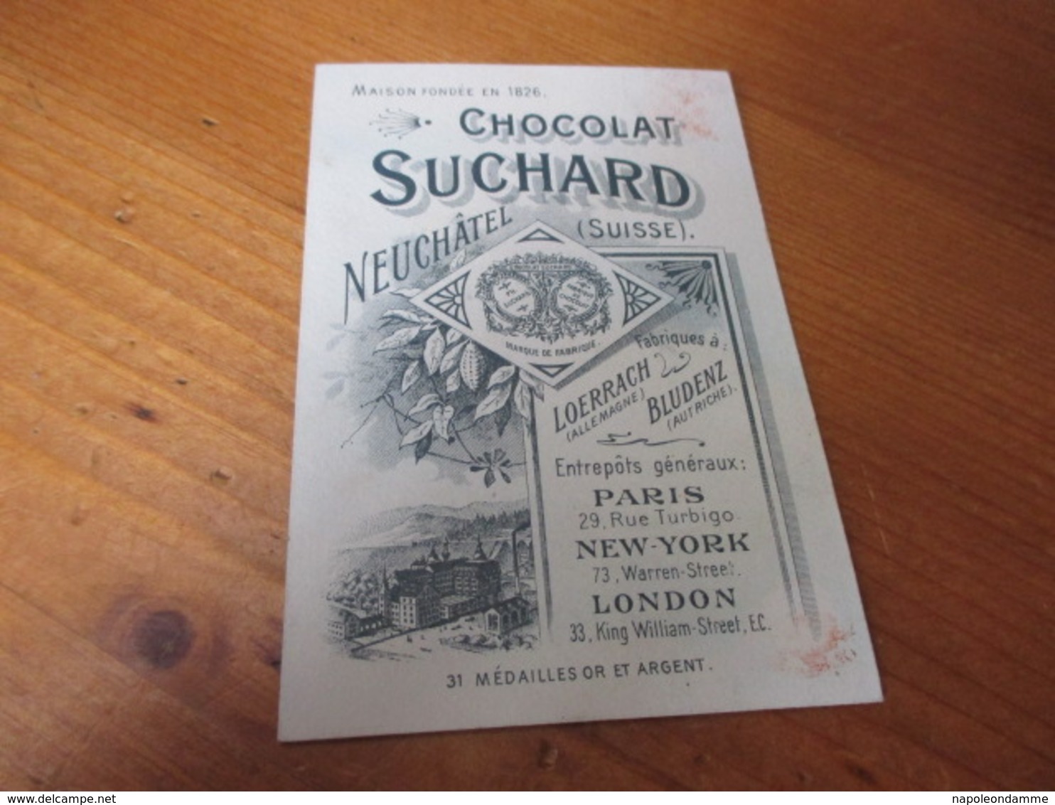 Chromo,Chocolat Suchard - Suchard