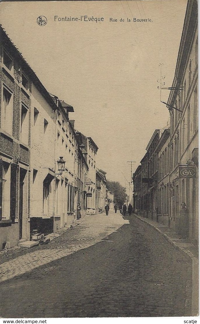 Fontaine-L'Evêque    Rue De La Bouverie. - Fontaine-l'Evêque