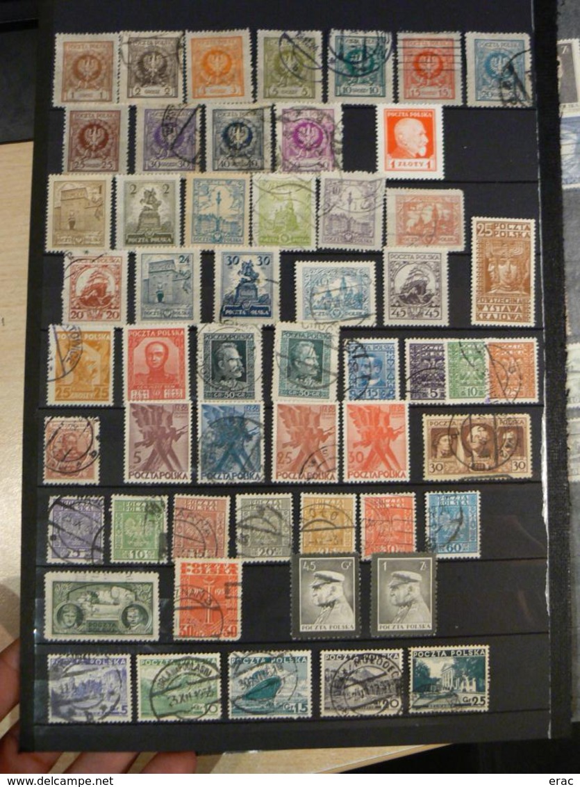 Pologne - Timbres Anciens Neufs Et Oblitérés - Des Séries Complètes - Cote 330 - Collections (without Album)