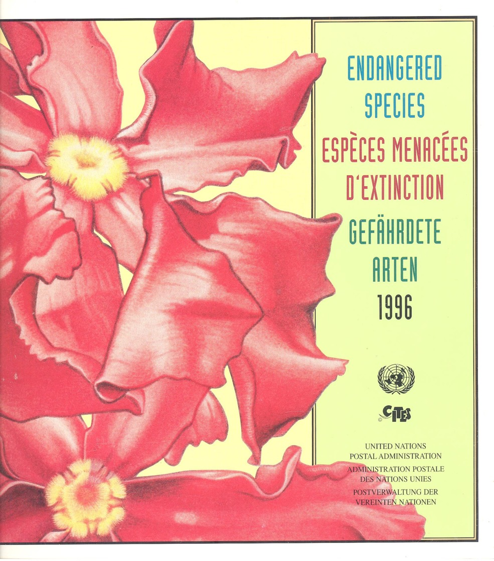 UN  Endangered Species/Especes Manacees D'extinction/Gefahrdete Arten 1996 ** - Umweltschutz Und Klima