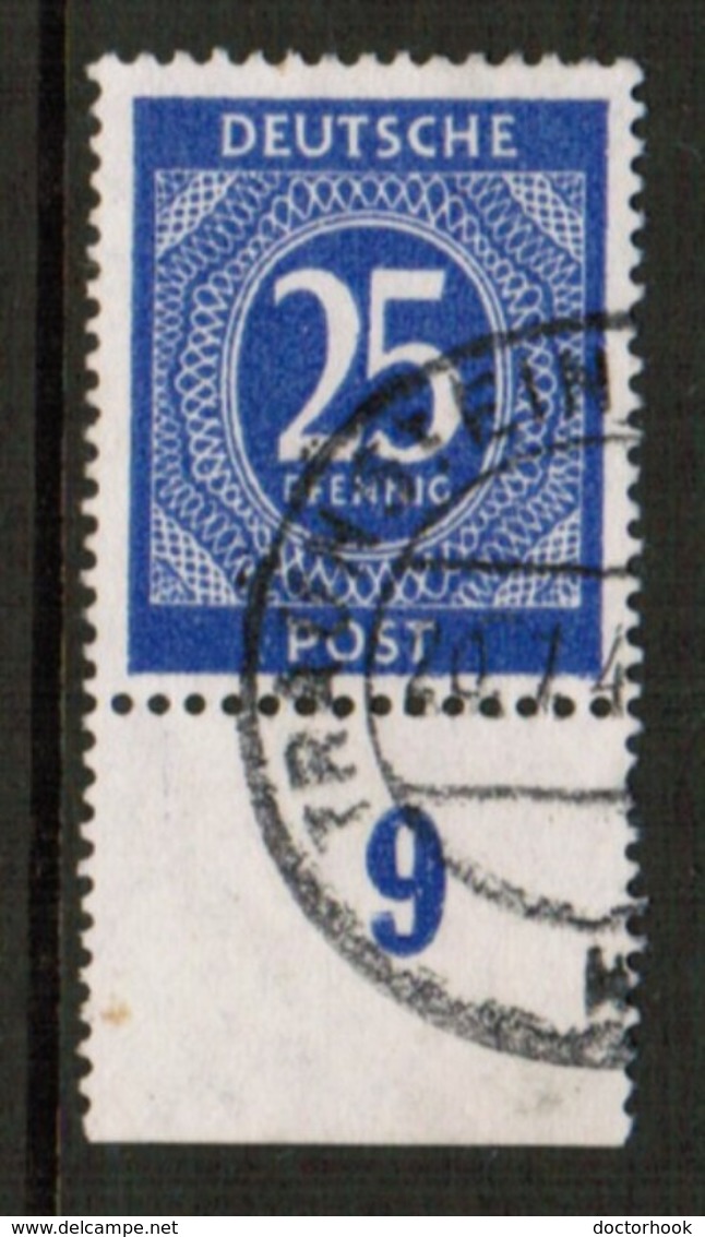 GERMANY  Scott # 545 VF USED IMPRINT SINGLE (Stamp Scan # 531) - Other & Unclassified
