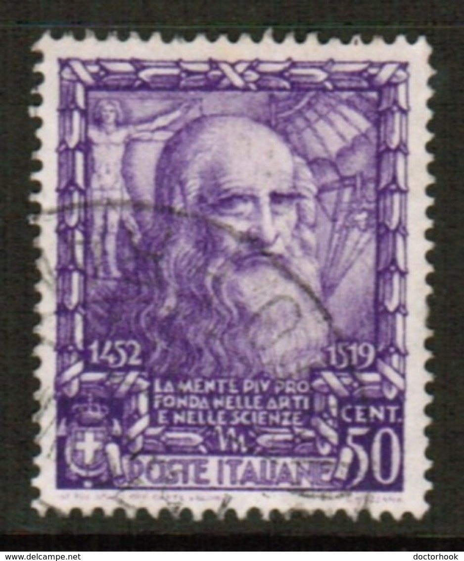 ITALY  Scott # 404 VF USED (Stamp Scan # 531) - Used