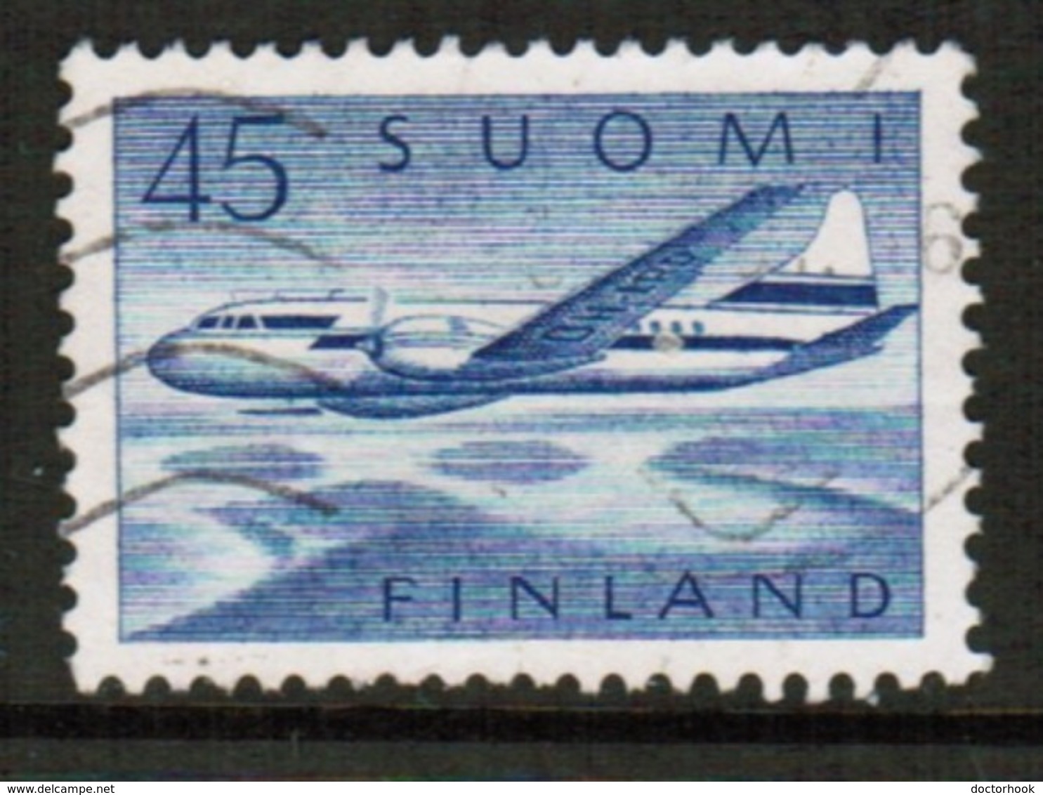 FINLAND  Scott # C 7 VF USED (Stamp Scan # 531) - Gebruikt