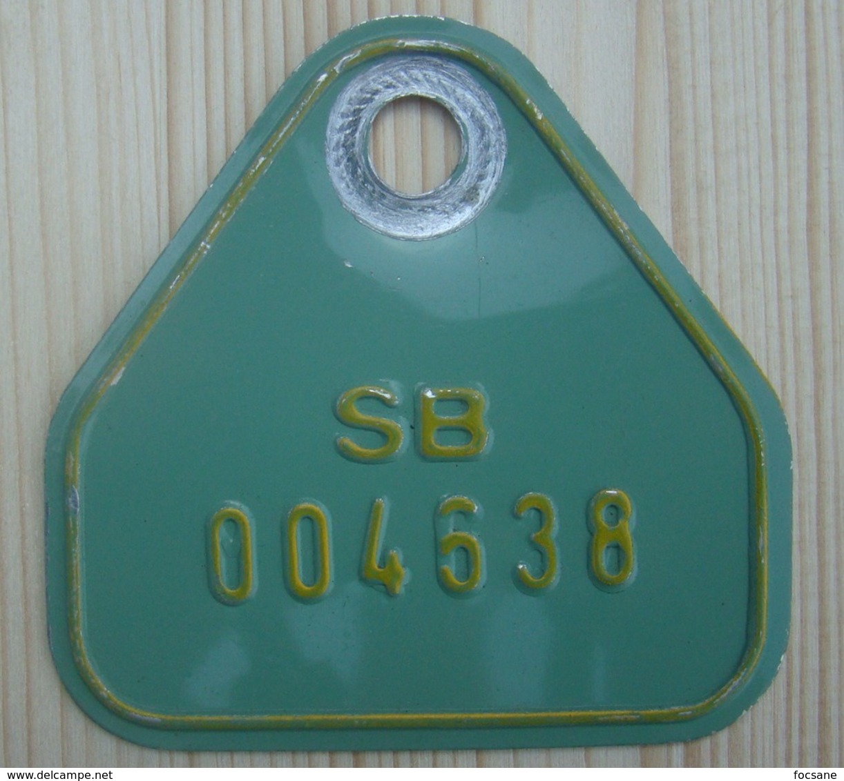 Plaque Vélo  SHAPE 1991 - Number Plates