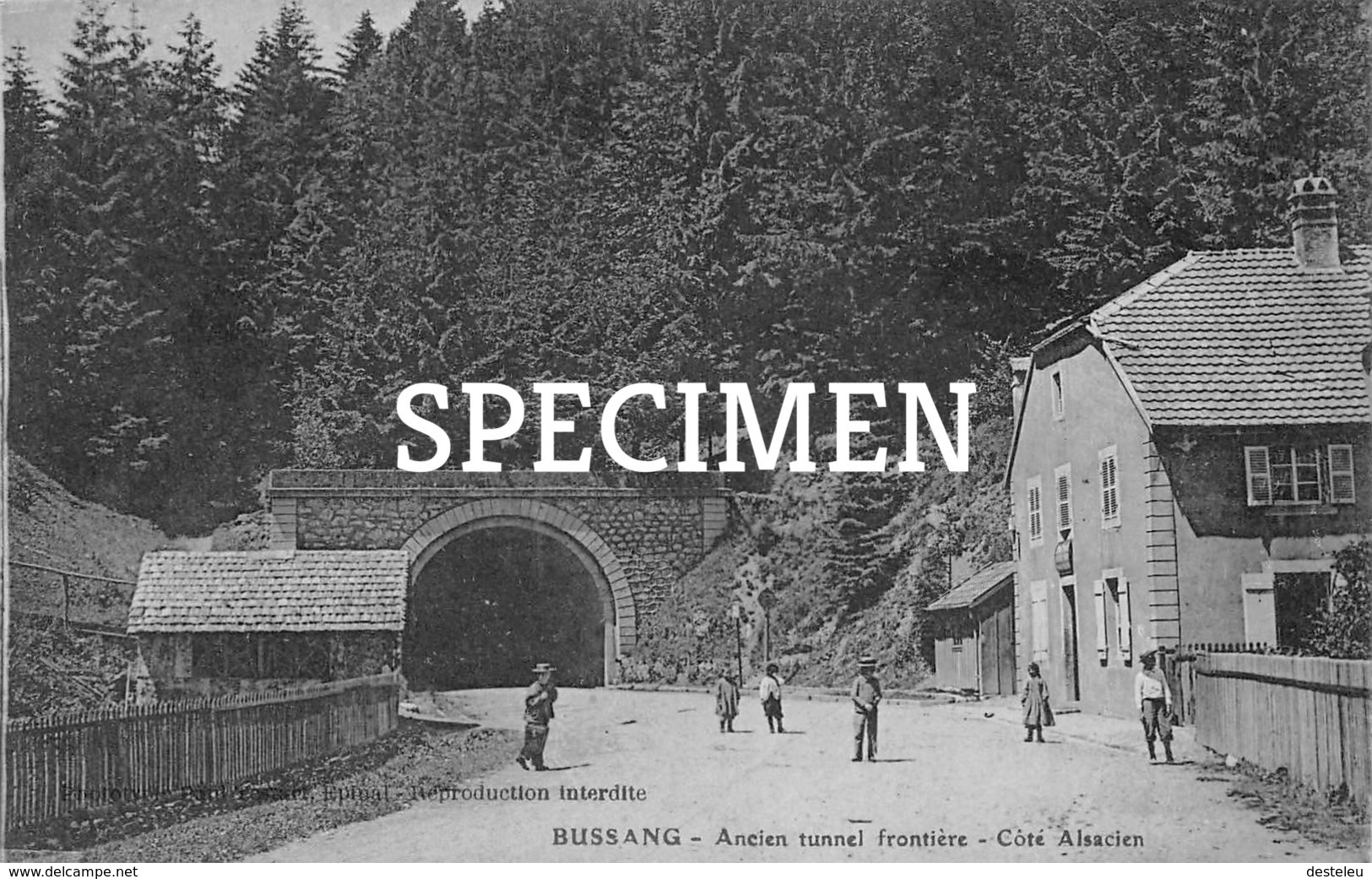Ancien Tunnel Frontière Côté Alsacien - Bussang - Bussang