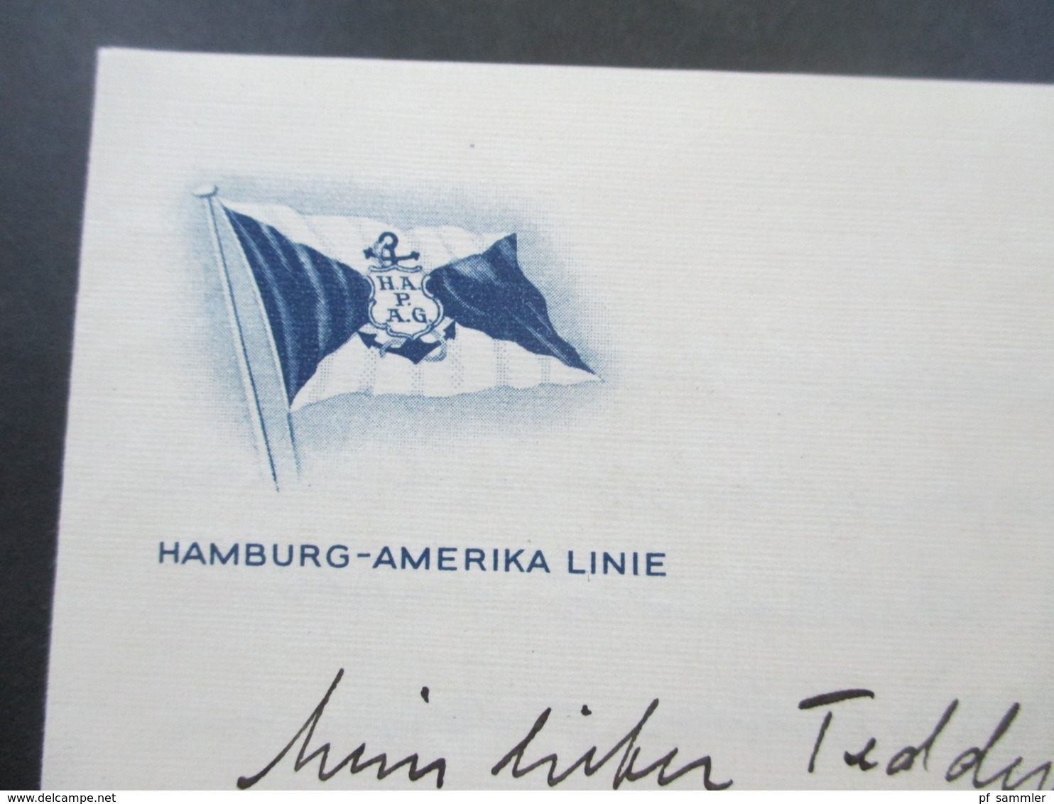 Griechenland 1936 Umschlag Und Beleg Der Hamburg Amerika Linie Geschrieben In Milwaukee Nach Wien. HAPAG - Lettres & Documents