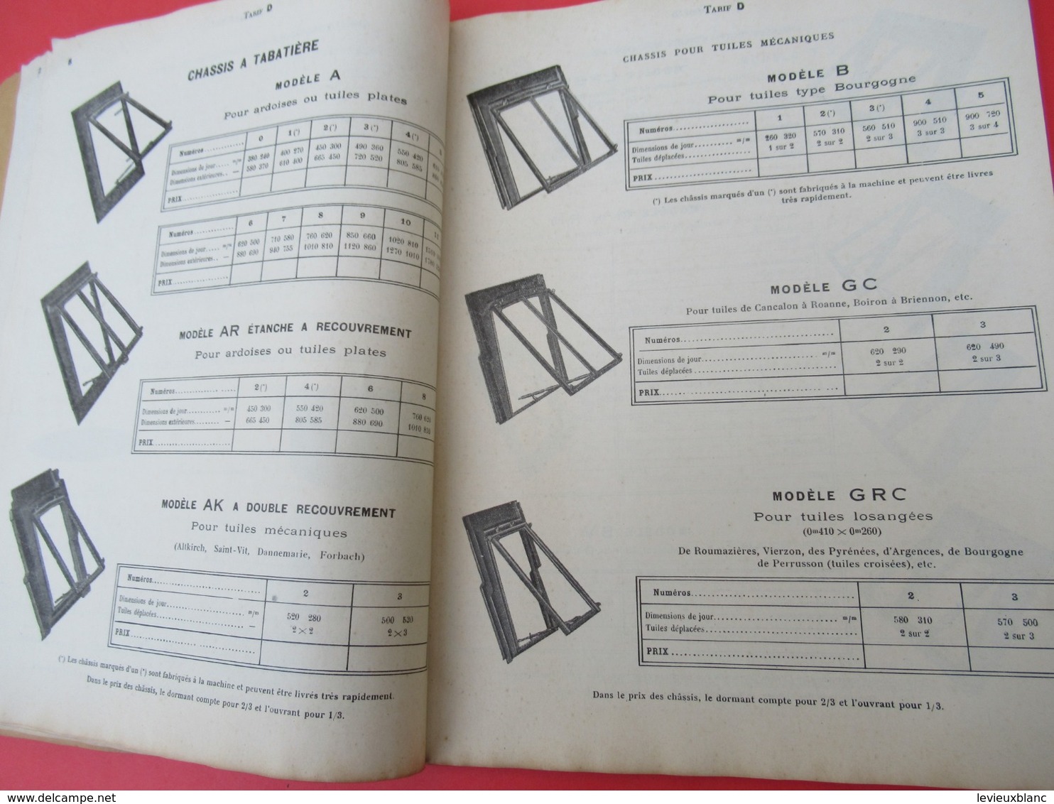 Catalogue- Tarif/Objets divers de Fonderie / FONDERIES de ROSIERES / BOURGES/ Cher /  1937   CAT260