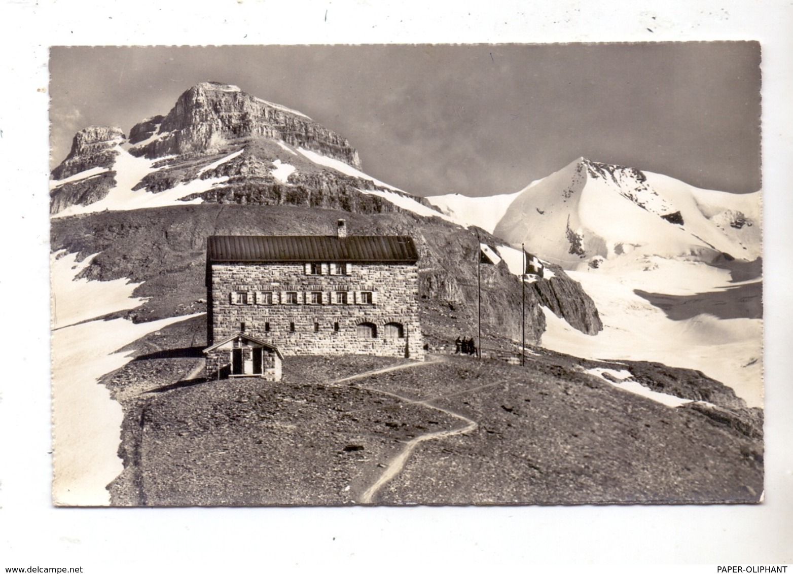 CH 3713 REICHENBACH Im Kandertal, Blümlisalphütte, 1954 - Reichenbach Im Kandertal