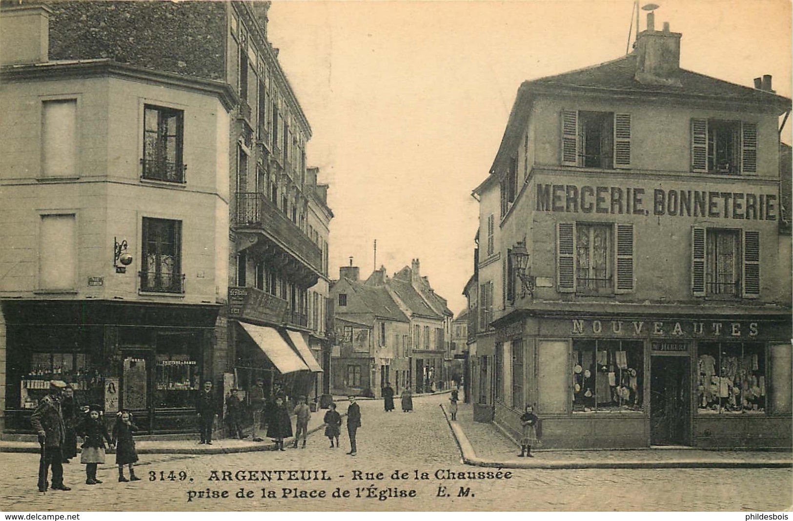 VAL D'OISE  ARGENTEUIL  Rue De La Chaussée - Argenteuil