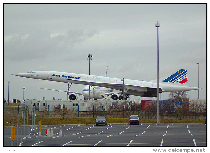 Supersonic Concorde 215 Air France F-BVFF French Aviation Avion Aiplane - 1946-....: Modern Era