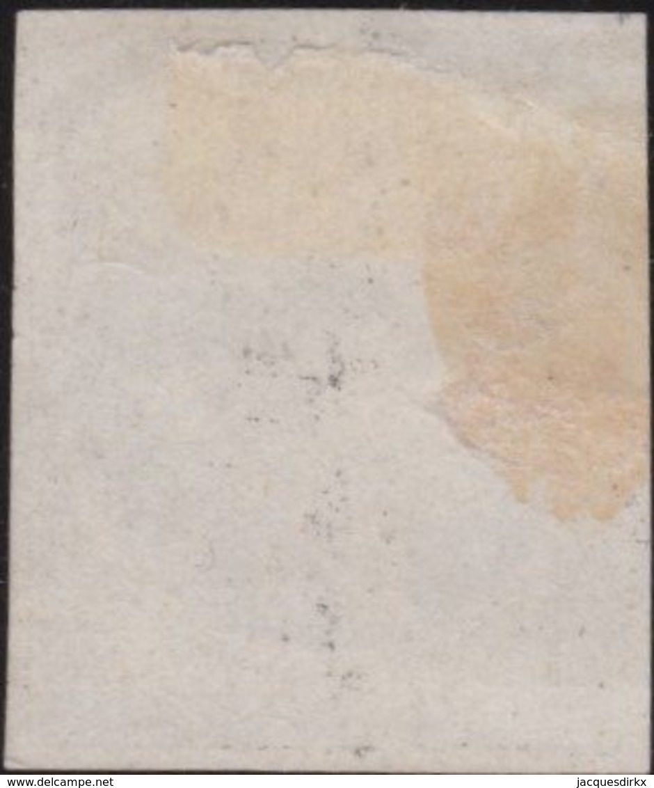 France  .   Yvert   .     3  (2 Scans)  .        (*)          .       Pas De Gomme  .   /   .     No Gum - 1849-1850 Cérès