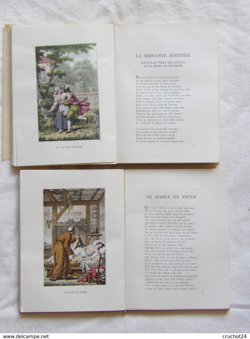 Curiosa 2 Volumes Contes De La Fontaine Illustrations Couleurs Nicolas Monsiau , Tirage Limité 1621/2300 Avec Boitage - Non Classés