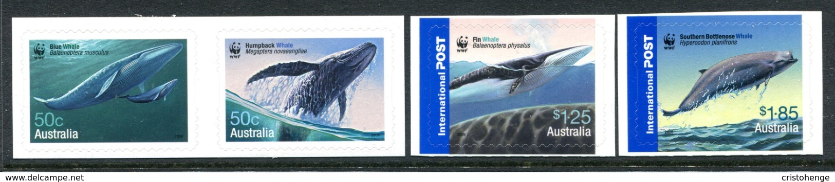 Australia 2006 Whales - Self-adhesive Set MNH (SG 2664-2667) - Neufs