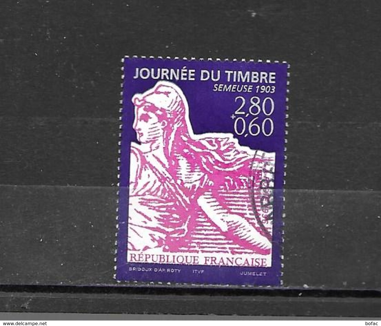 2991 OBL  Y & T  50e Journée Du Teimbre "Semeuse De 1903"  15A/29 - Usati