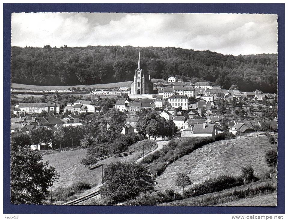 Eischen ( Hobscheid). Vue Générale Du Village Avec L'église (1862-65 -J. Fournel & A. Hartmann) - Altri & Non Classificati