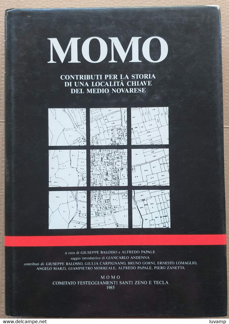 MOMO - CONTRIBUTI PER LA STORIA LOCALE PAG. 429 -EDIZIONE 1985 ( CART 70) - Storia