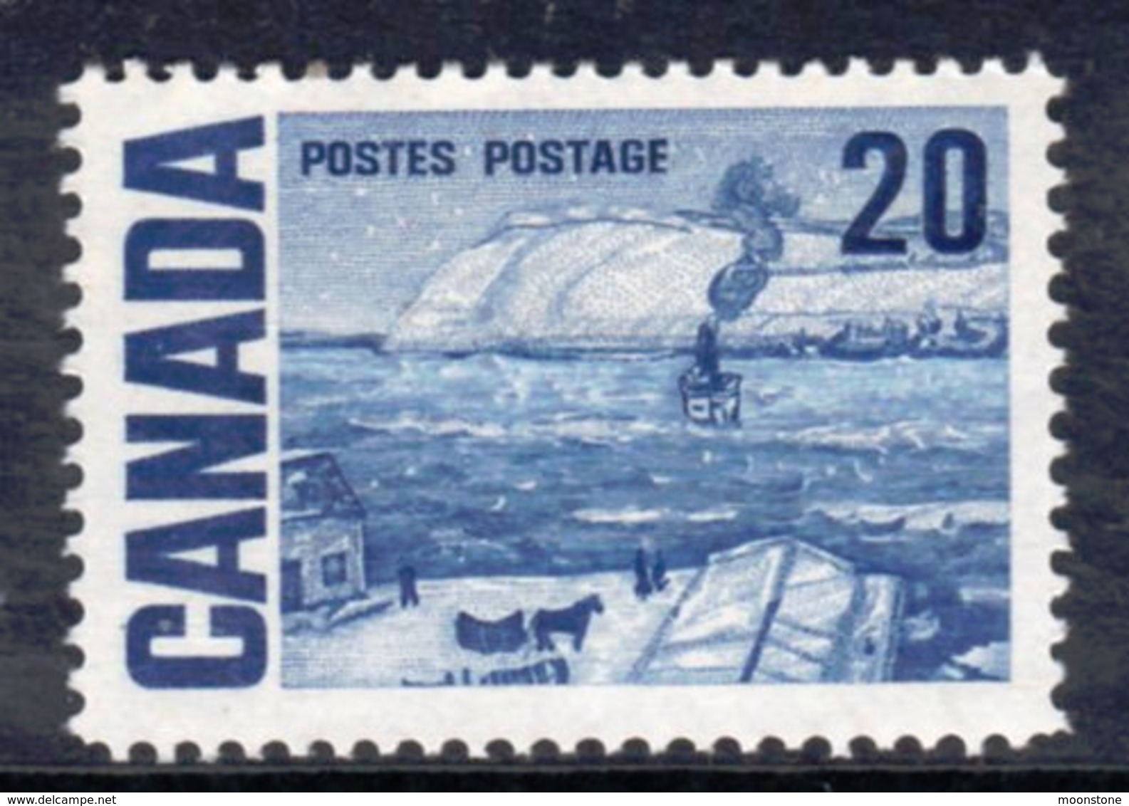 Canada 1967-73 Definitives, 20c Quebec Ferry Value, MNH, SG 587 - Nuevos