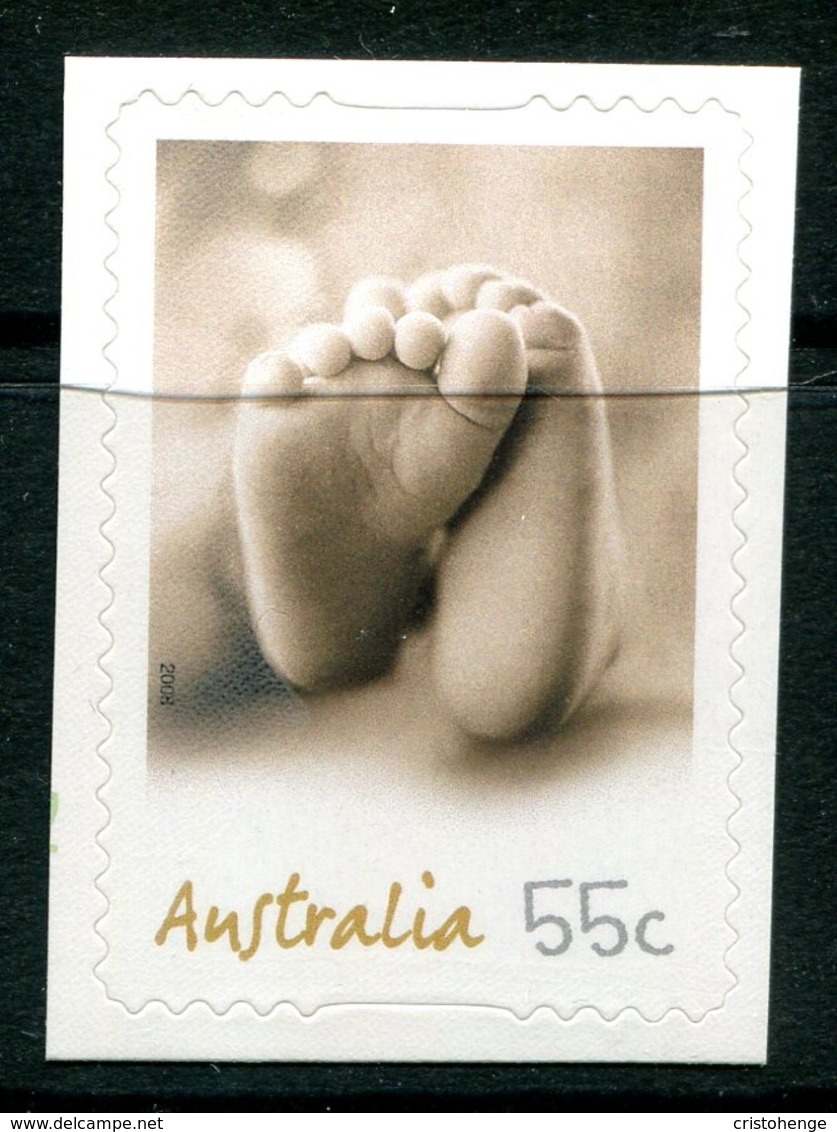 Australia 2009 Greetings Stamps - 55c Baby's Feet MNH (SG 3149) - Nuovi