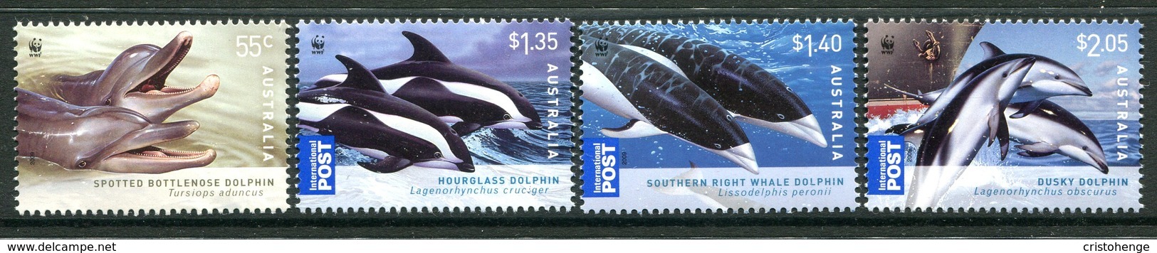 Australia 2009 Dolphins Set MNH (SG 3197-3200) - Mint Stamps