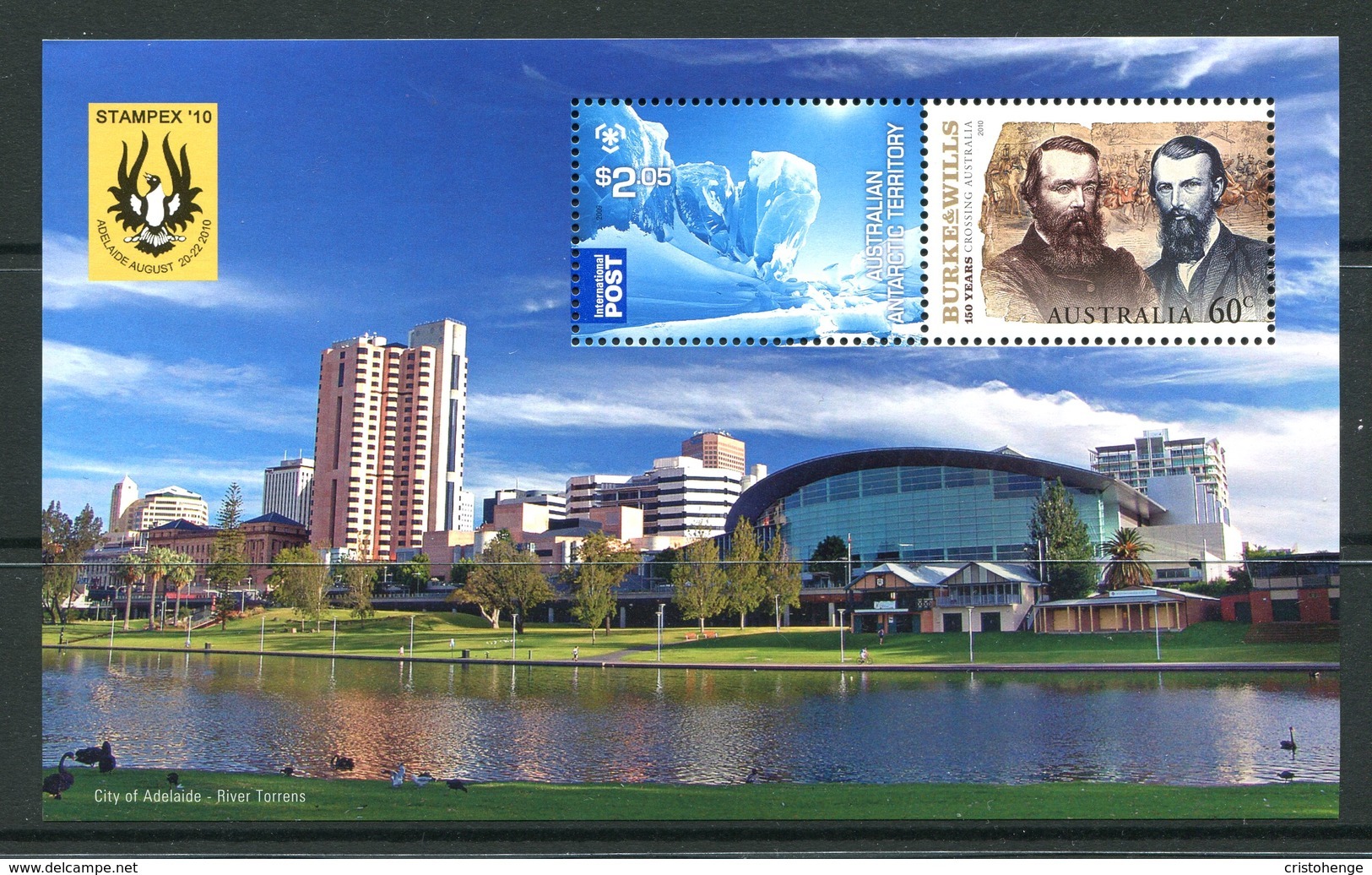 Australia 2010 Stampex '10 Stamp Exhibition MS MNH (SG MS3473) - Mint Stamps
