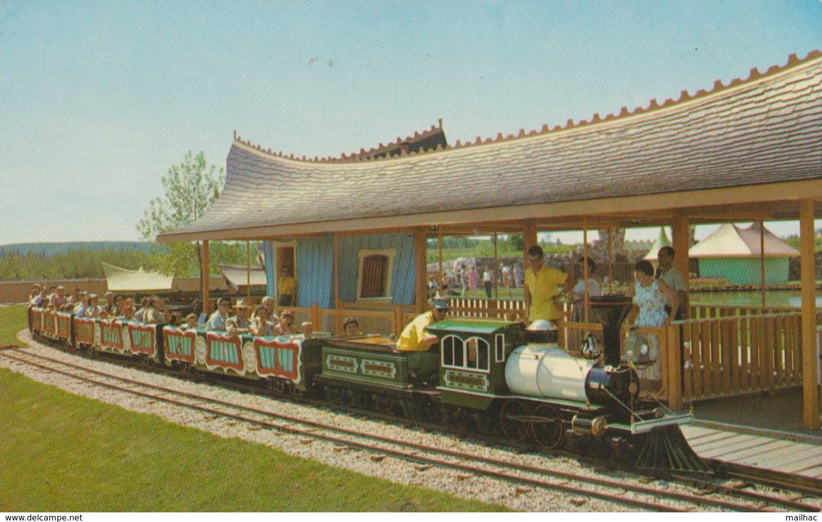 Railway Station And Train - Storyland Valley - The Children's Zoo - Mint - Edmonton