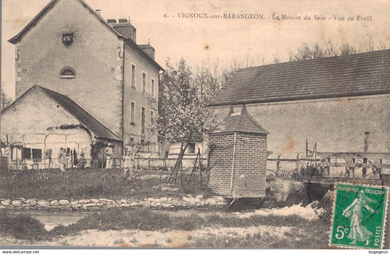 18 6 VIGNOUX SUR BARANGEON Le Moulin Du Sein Vue De Profil - Other & Unclassified