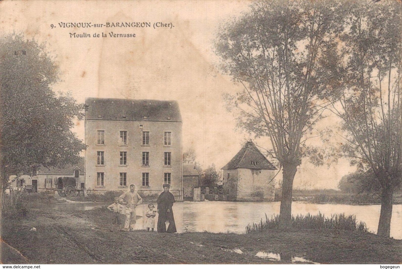 18 9 VIGNOUX SUR BARANGEON Moulin De La Vernusse - Autres & Non Classés