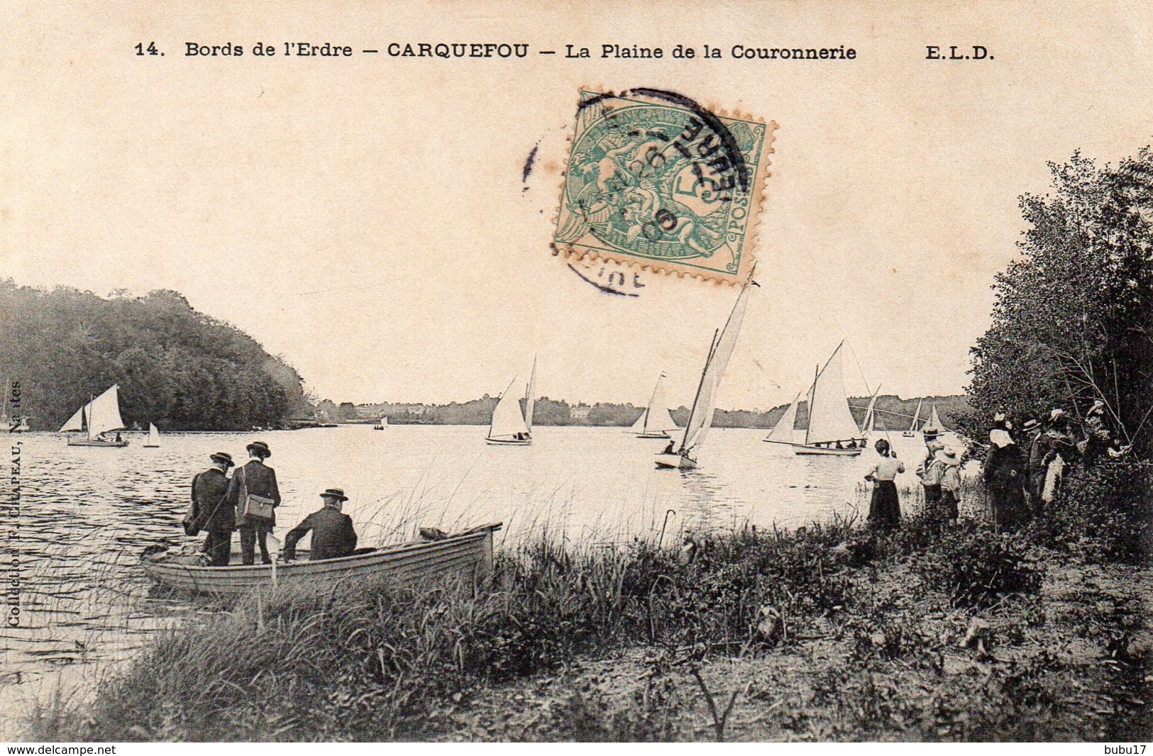 Carquefou-les Bords De L Erdre-la Plaine De La Couronnerie-bon état - Carquefou