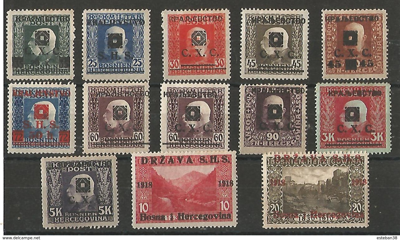 Timbres De Bosnie -herzegovine - Nuovi