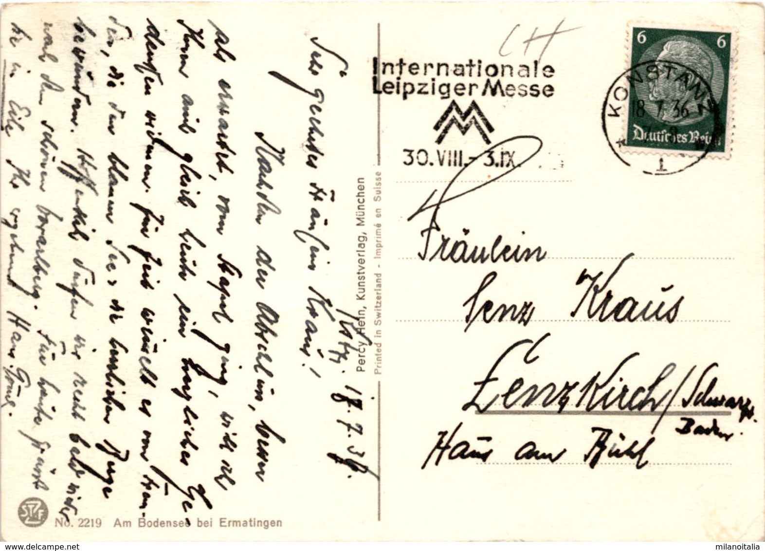 Am Bodensee Bei Ermatingen (2219) * 18. 7. 1936 - Ermatingen