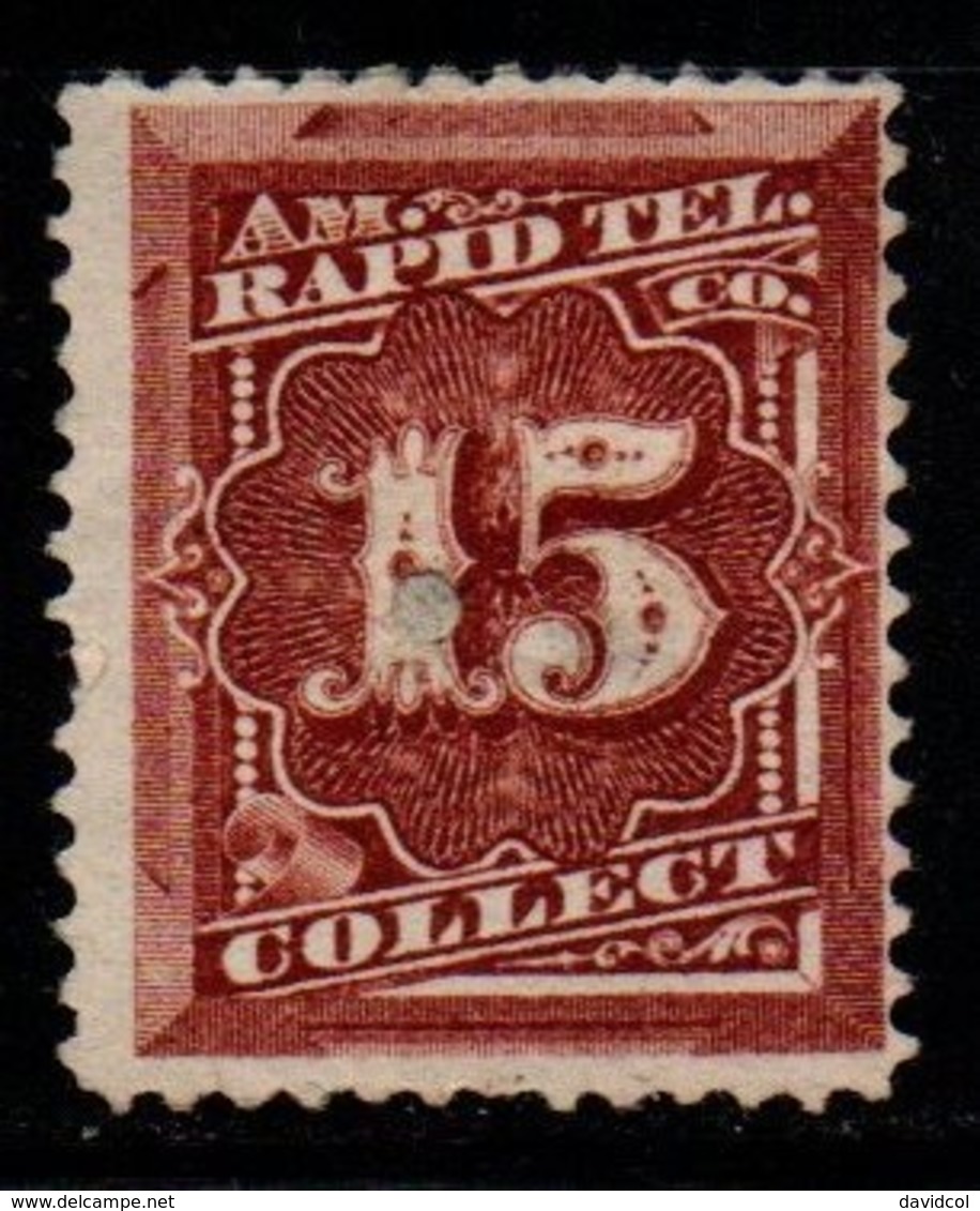 S067-. USA - SC#: 1T11 - MINT - TELEGRAPH STAMP - AMERICAN RAPID TELEGRAPH - Telegraafzegels