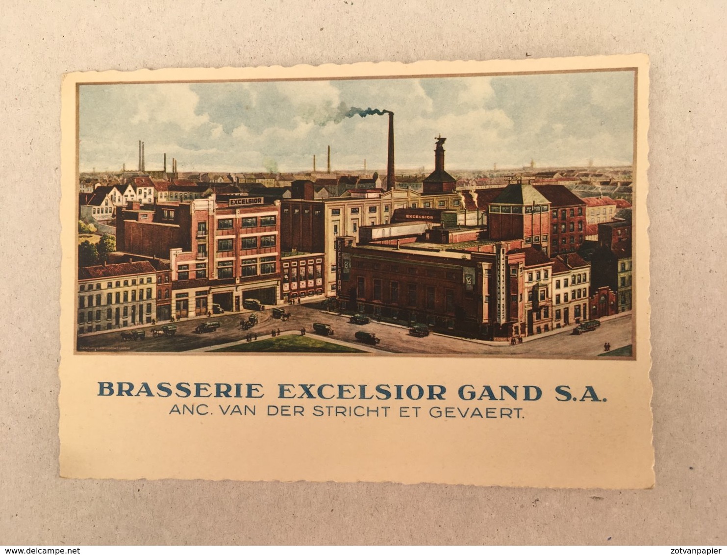 GAND - GENT - Brouwerij Excelsior - Steendam - Brauerei - Brasserie - Brewery - Gent