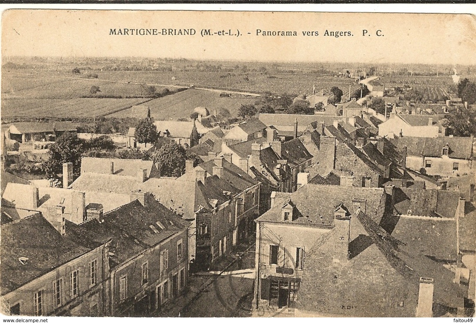 MARTIGNÉ-BRIAND  - Panorama Vers Angers  103 - Autres & Non Classés