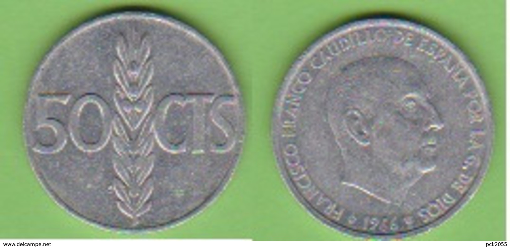 Spanien 50 Centimos Al 1966 Schön Nr.32,KM Nr.795 - 50 Centiem