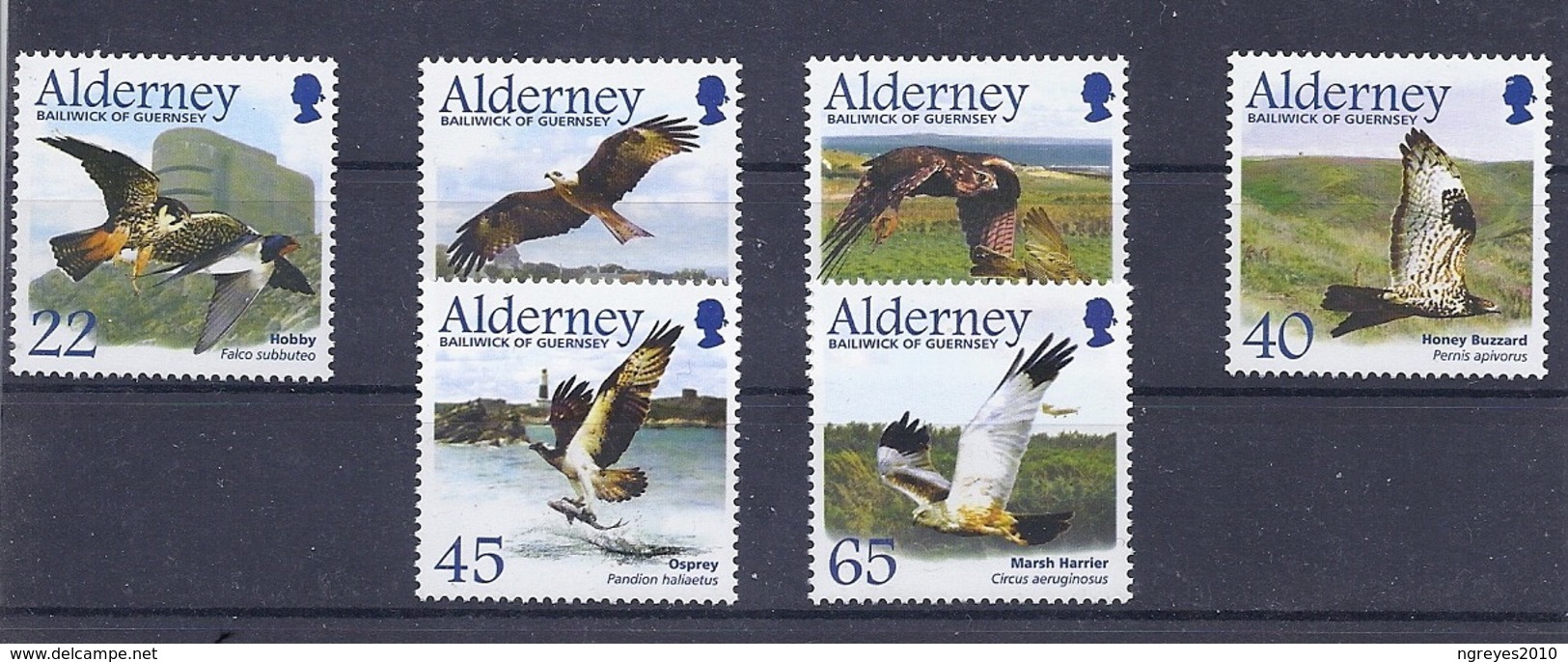 190031943  ALDERNEY  YVERT  Nº  189/94  **/MNH - Alderney