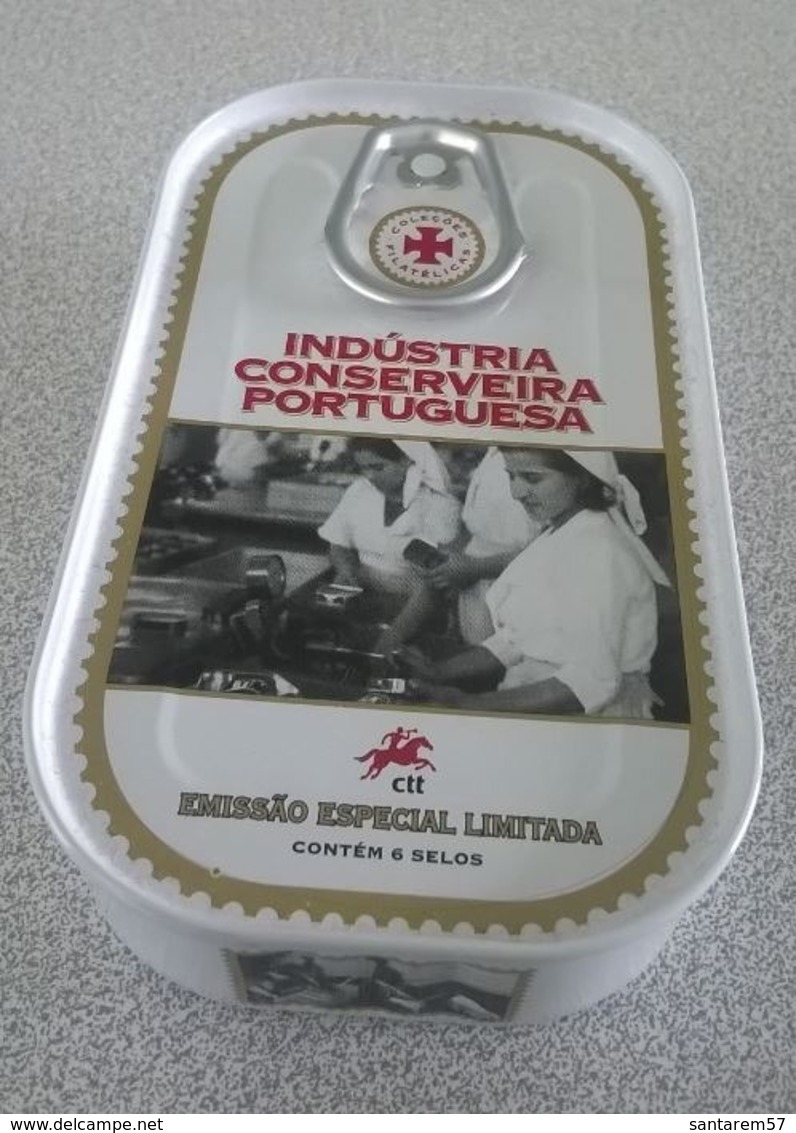 Portugal 2016 Lot 6 Timbres Neufs Dans Boîte Métallique Industrie Portugaise Des Conserves - Neufs