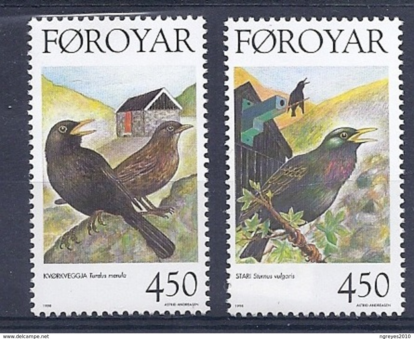 190031962  I.  FEROE  YVERT  Nº  324/5  **/MNH - Faeroër