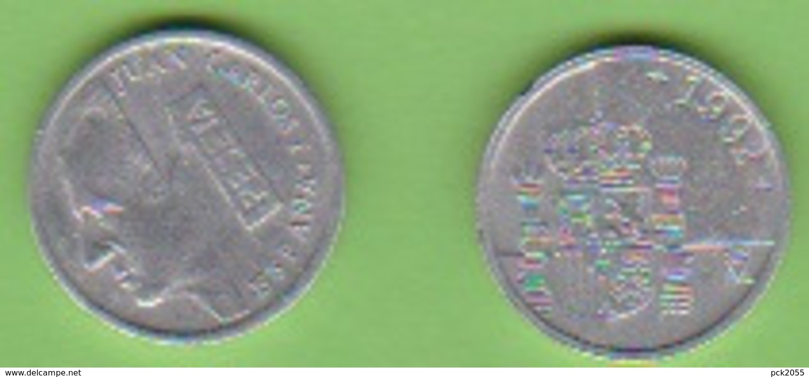 Spanien 1 Peseta Al 1992 Schön Nr.62,KM Nr.832 - 1 Peseta