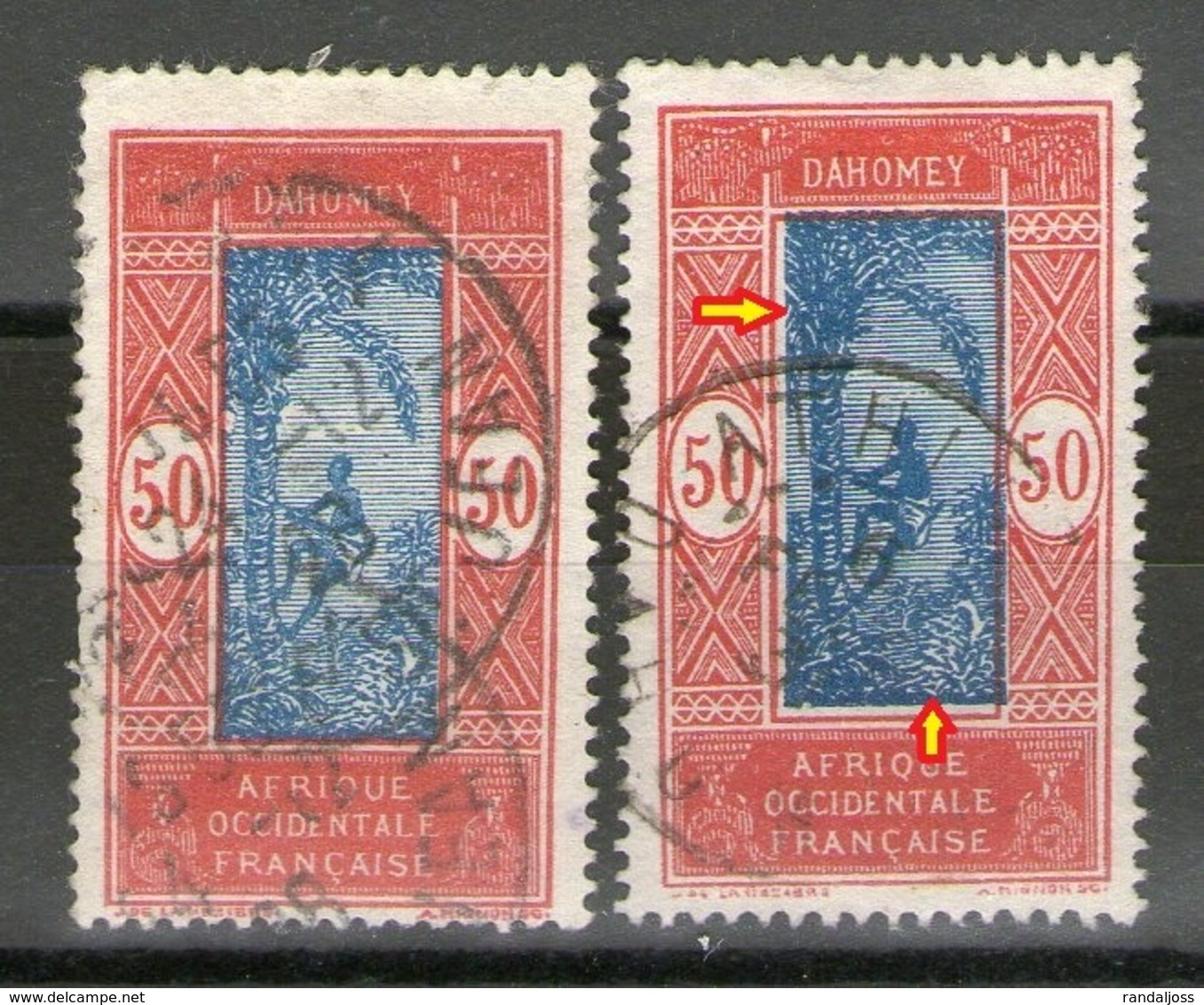 2 N° 74°_nuance Et Centre Déplacé - Used Stamps