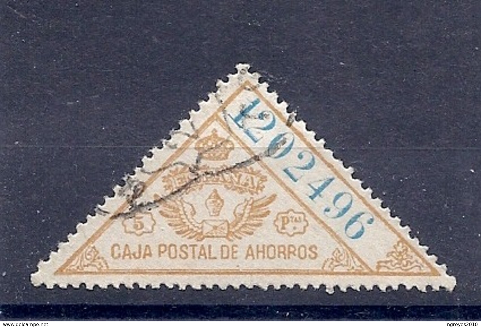 190031980  ESPAÑA  EDIFIL  POLIZA  Nº  5 - Revenue Stamps