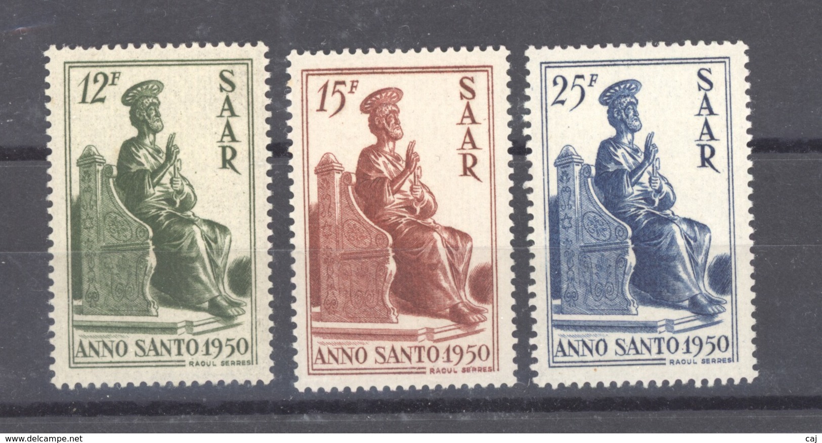 Sarre  :  Yv  273-75  *         ,     N2 - Unused Stamps