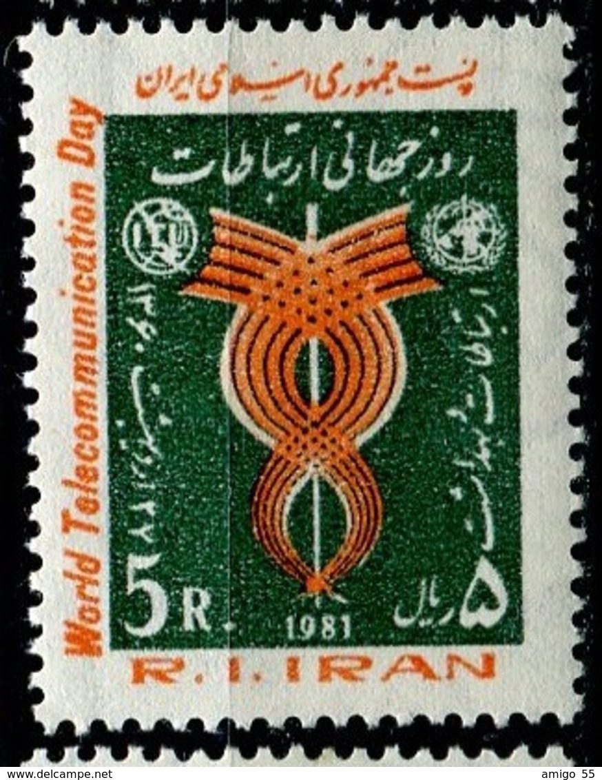 IRAN 1981 - World Communications Day, MNH (**) - Iran