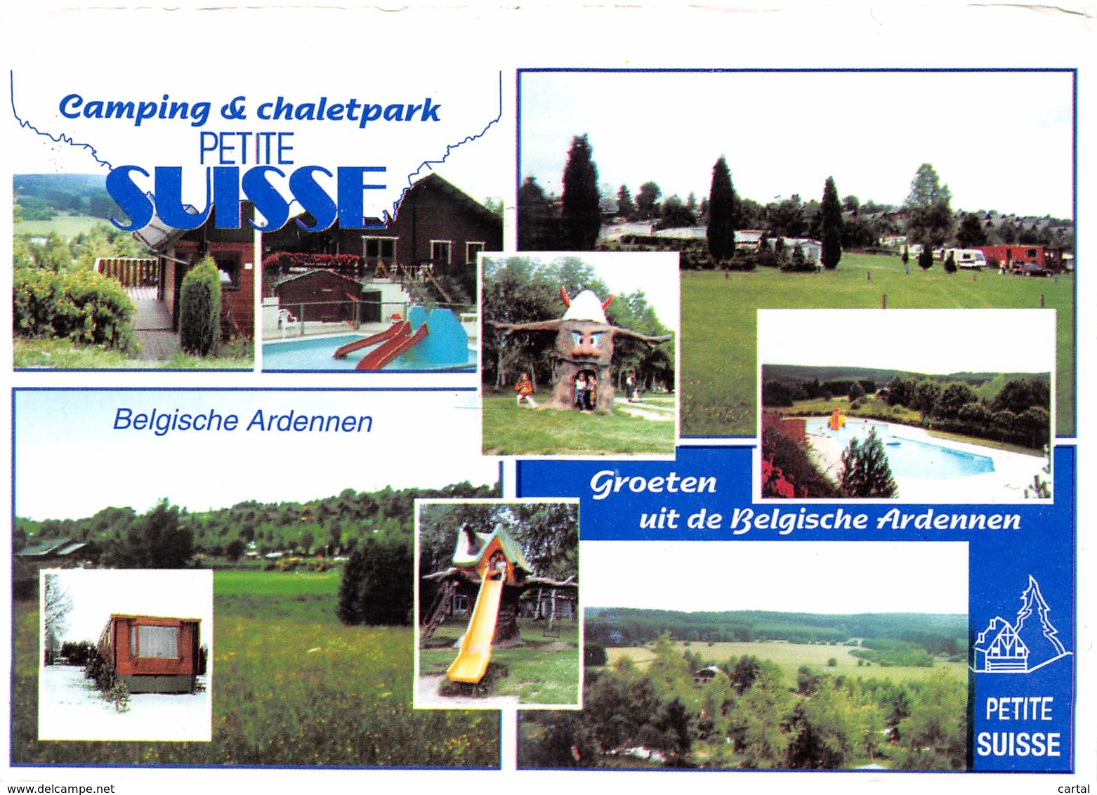 CPM - DOCHAMPS - PETITE SUISSE - Camping & Chaletpark - Al Bounire 27 - Manhay