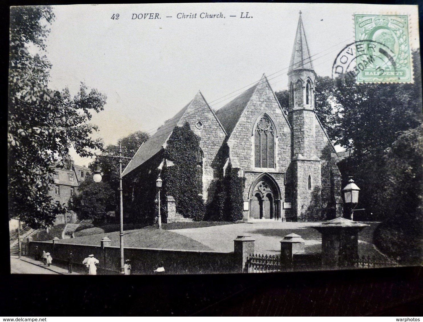 CARTE POSTALE _ CPA VINTAGE : ROYAUME UNI _ DOVER _ Christ Church _ 1911   // CPA.VIDAL.L5.10 - Dover