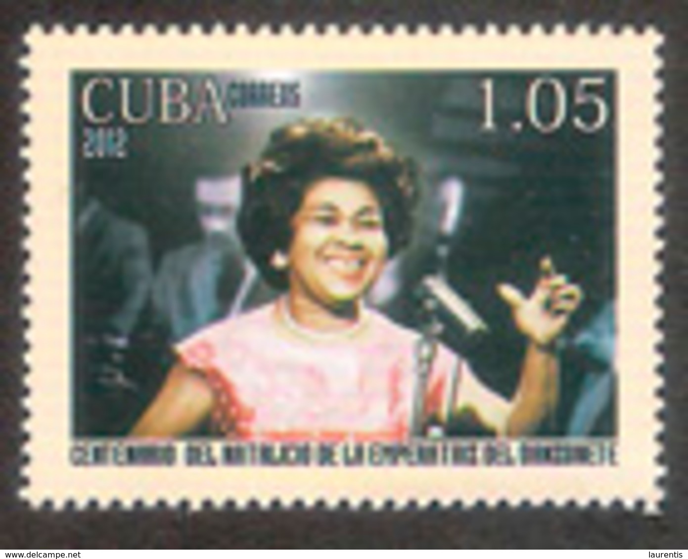 656  Music - Singer - Chanteuse - Musique - 2012 - MNH - 1,25 - Musique