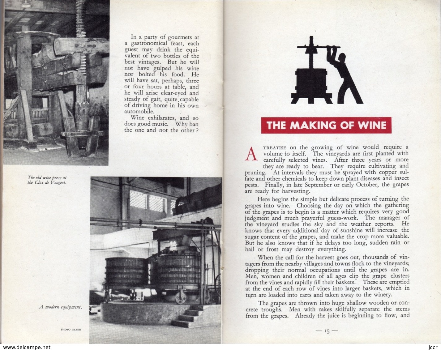 A Practical Guide for the Cellarman Wine-Butler and Connoisseur - French Wines by William Bird - 1955