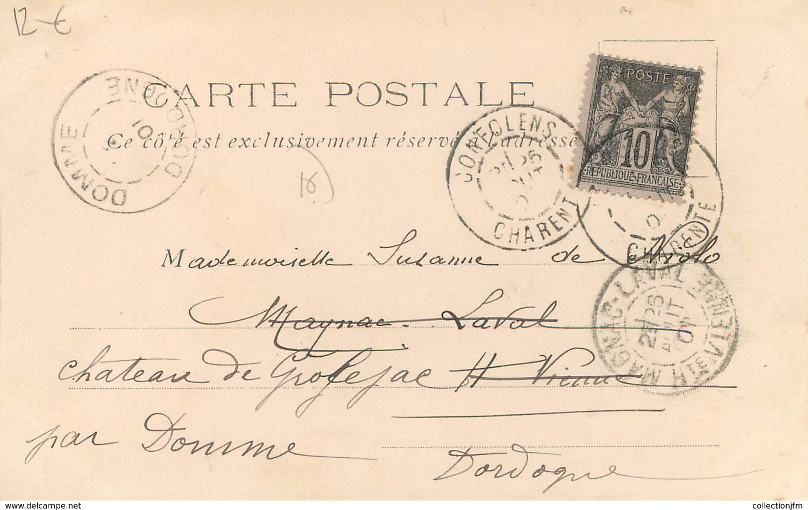 CPA FRANCE 16 " Confolens, St Germain". - Confolens